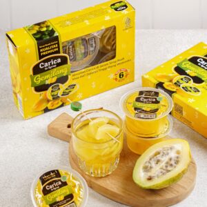 Carica Gemilang 115 gram 1 Dus Isi 6 Cup